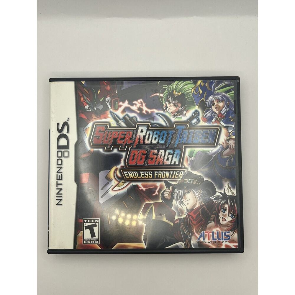Super Robot Taisen OG Saga: Endless Frontier Soundtrack Bundle Nintendo DS CIB